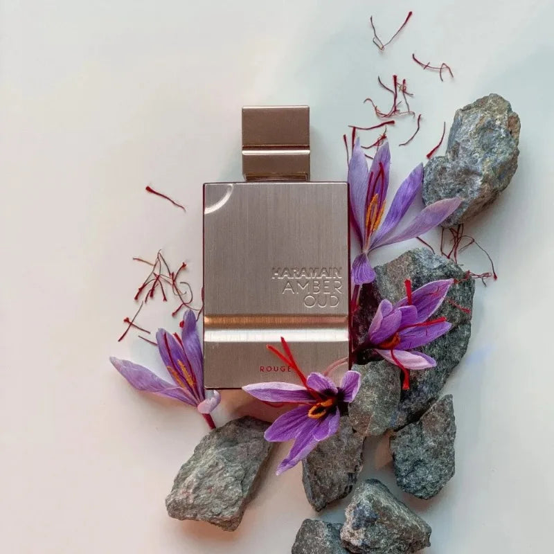 Amber Oud 60ml Unisex Amber Lavender Perfume Long-Lasting Oriental Floral Oud Scent for Men & Women.