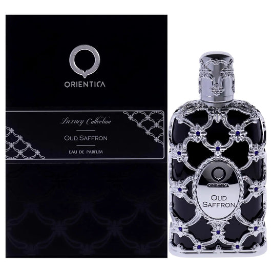 Orientica Oud Saffron for Unisex Eau de Parfum Spray, 2.7 Ounce