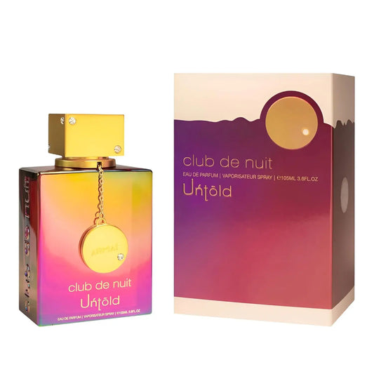 ARMAF Club De Nuit Untold Eau de Parfum 105ml/3.6fl.oz – Long-Lasting Bold Citrus Woody Cologne.