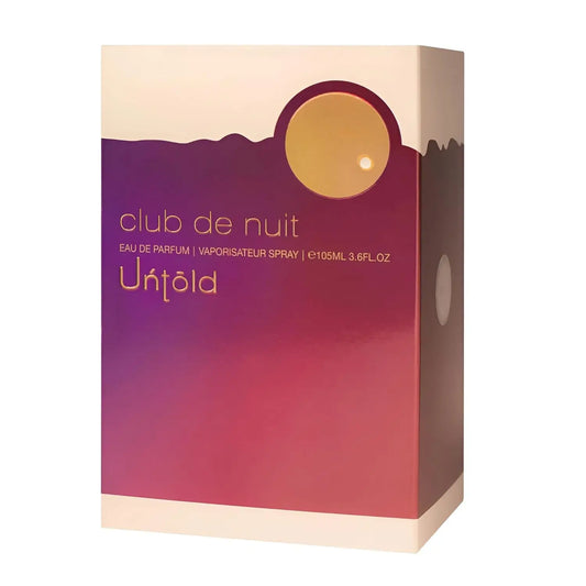 ARMAF Club De Nuit Untold Eau de Parfum 105ml/3.6fl.oz – Long-Lasting Bold Citrus Woody Cologne.