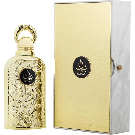 Lattafa Bayaan for unisex Eau De Parfum Spray 100ml.