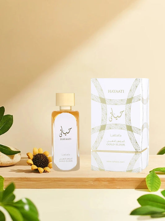 Lattafa Hayaati Gold Elixir Eau De Parfum Spray 100ml.