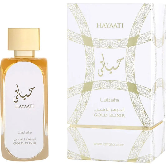 Lattafa Hayaati Gold Elixir Eau De Parfum Spray 100ml.